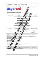 Load image into Gallery viewer, Psyched Revision Questions Book - Unit 4 Psychology Edition 1
